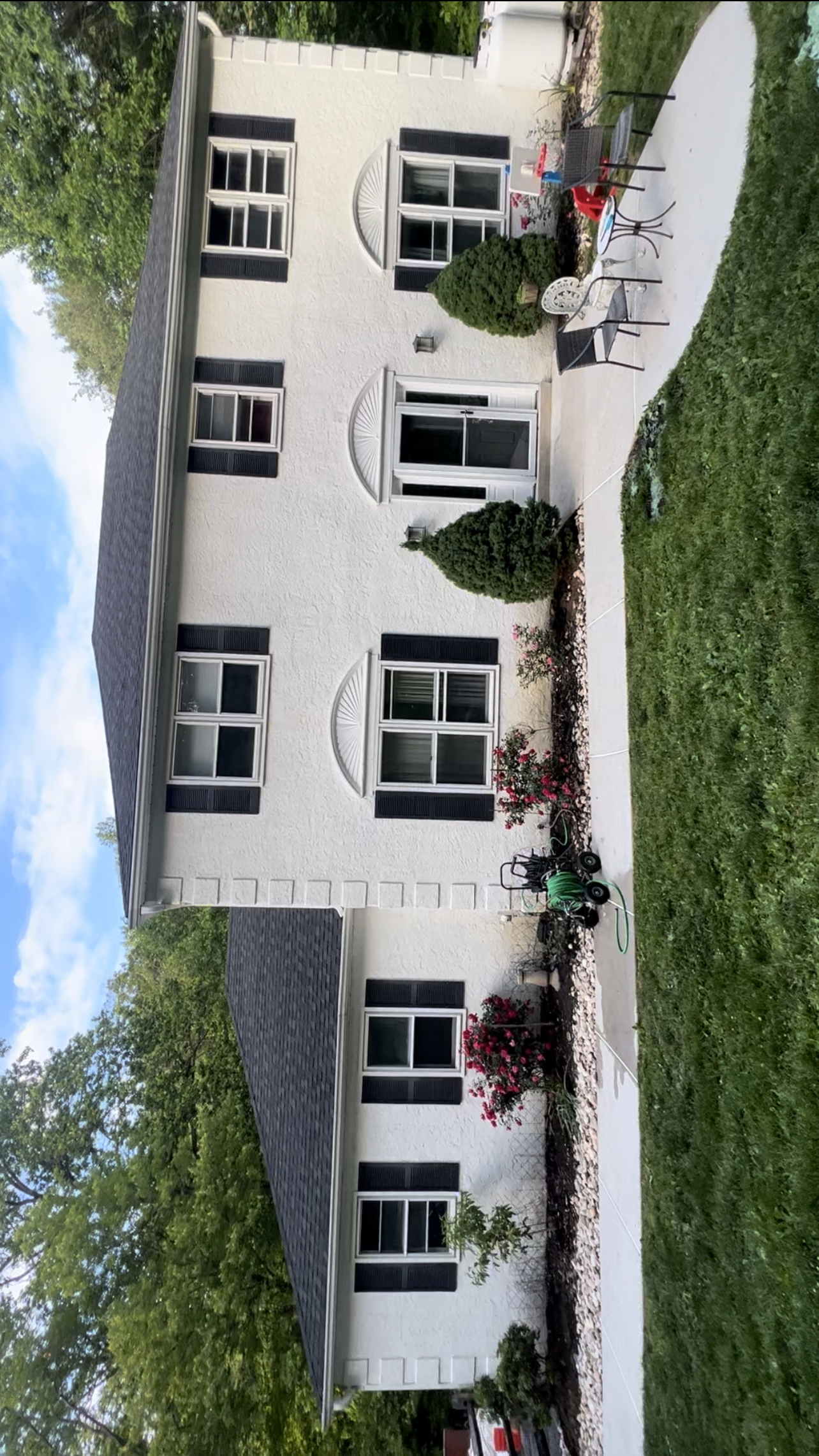 2300 Sqaure Foot, 3 Story White Stucco & Vinyl House Restoration in Garnet Valley, PA